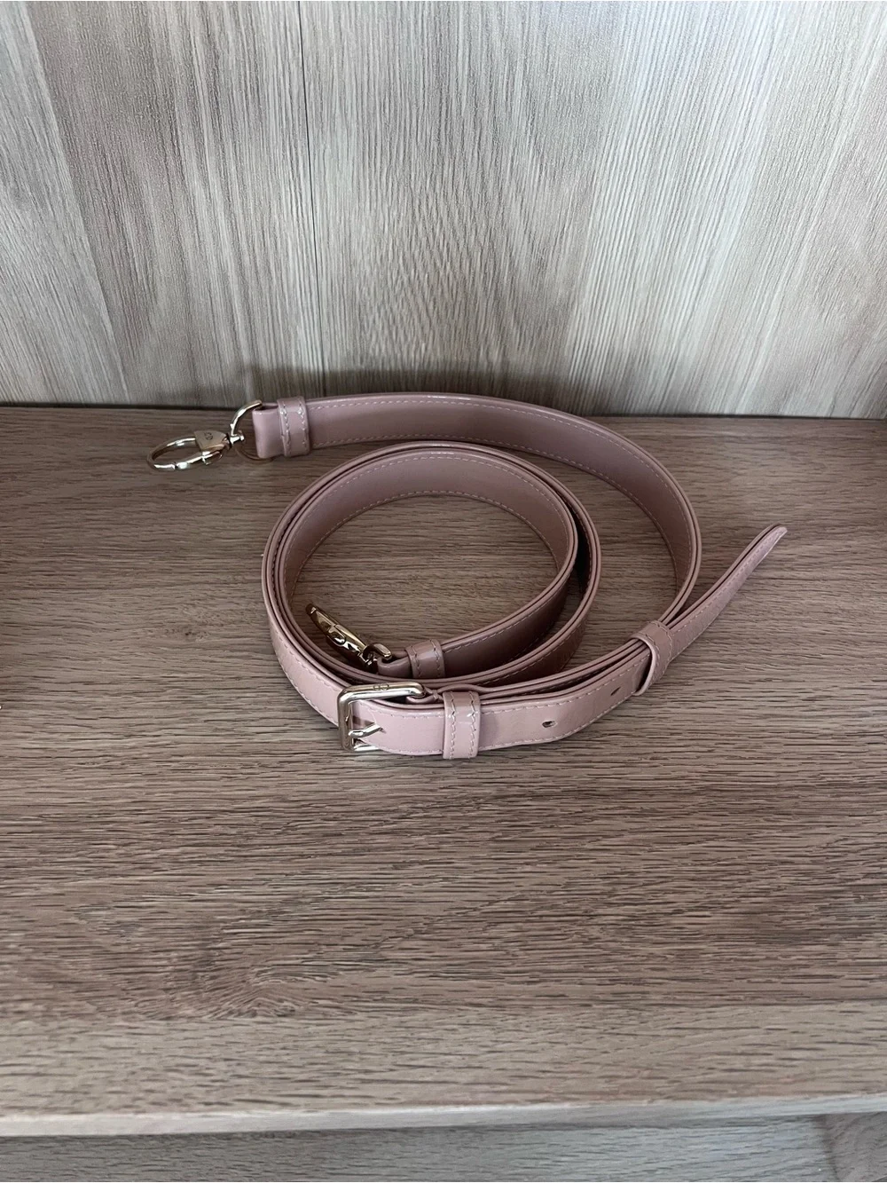 Nude/ Rose Lady Dior Patent Cannage Small - Picture 11 of 11